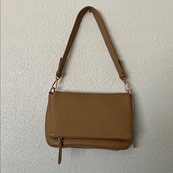 UE urban expressions Classic Brown Shoulder Bag NWT - Picture 1 of 8